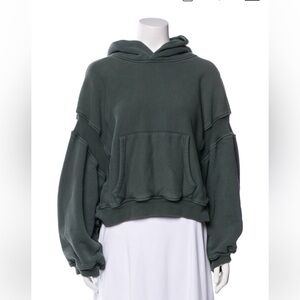 ALEXANDER WANG
Dropped Shoulder Hoodie Hunter Green Sz. Small